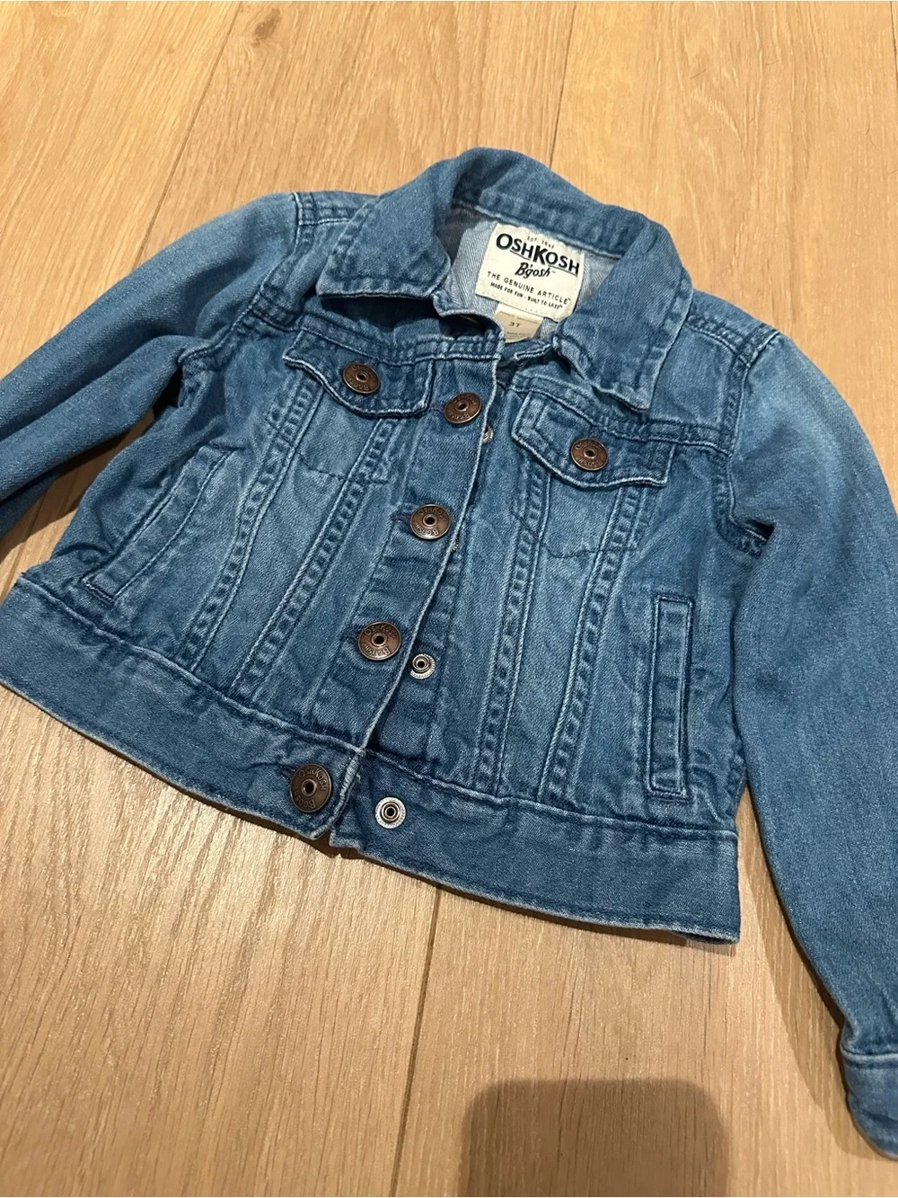 OshKosh B'gosh Girls' Blue Denim Jacket